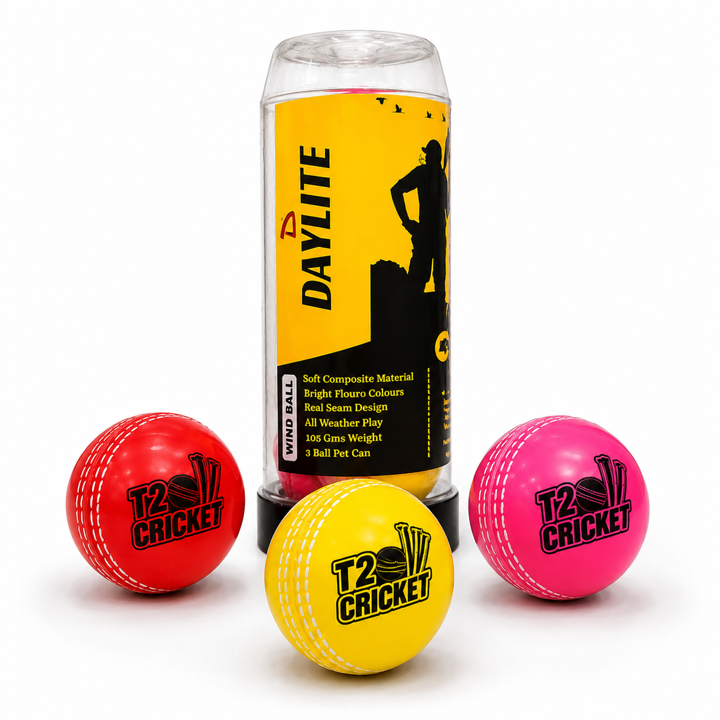 Daylite T-20 Wind Ball, Pack of 3, Multicolour, 105g Each