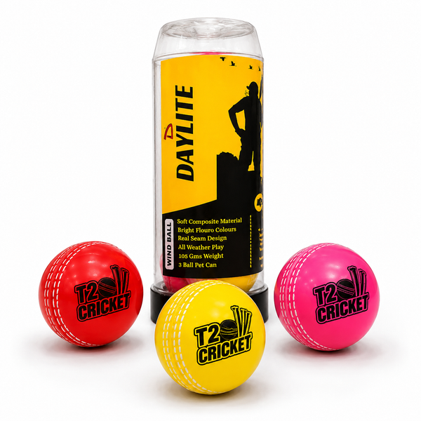 Daylite T-20 Wind Ball, Pack of 3, Multicolour, 105g Each