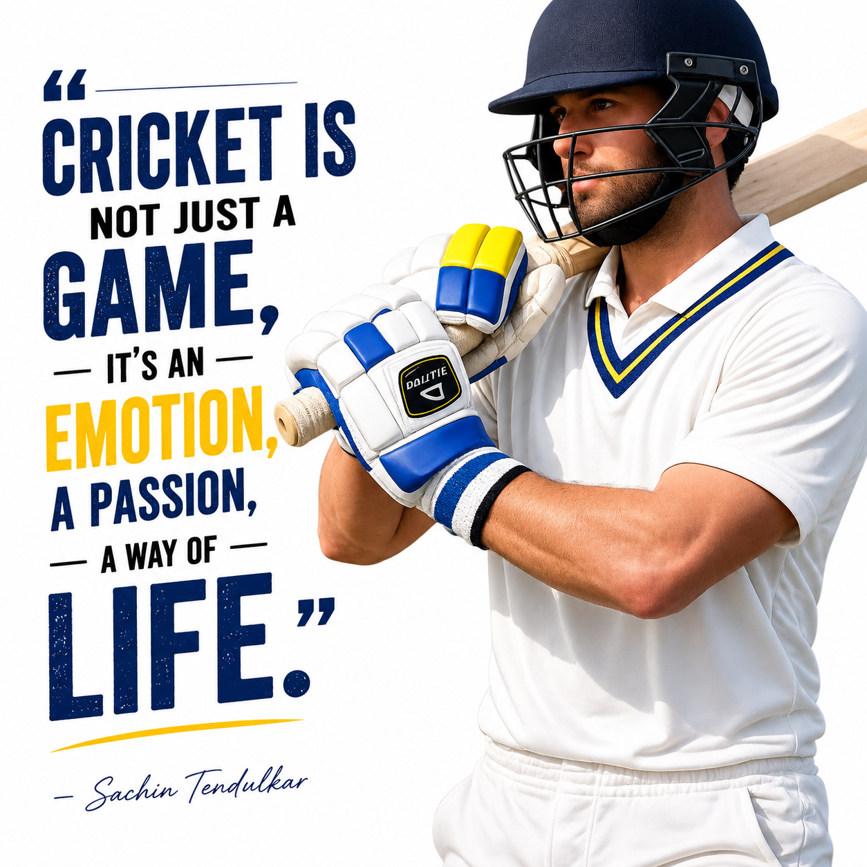 Daylite Cricket Gloves. Split, Liteweight, Breathable Gloves.