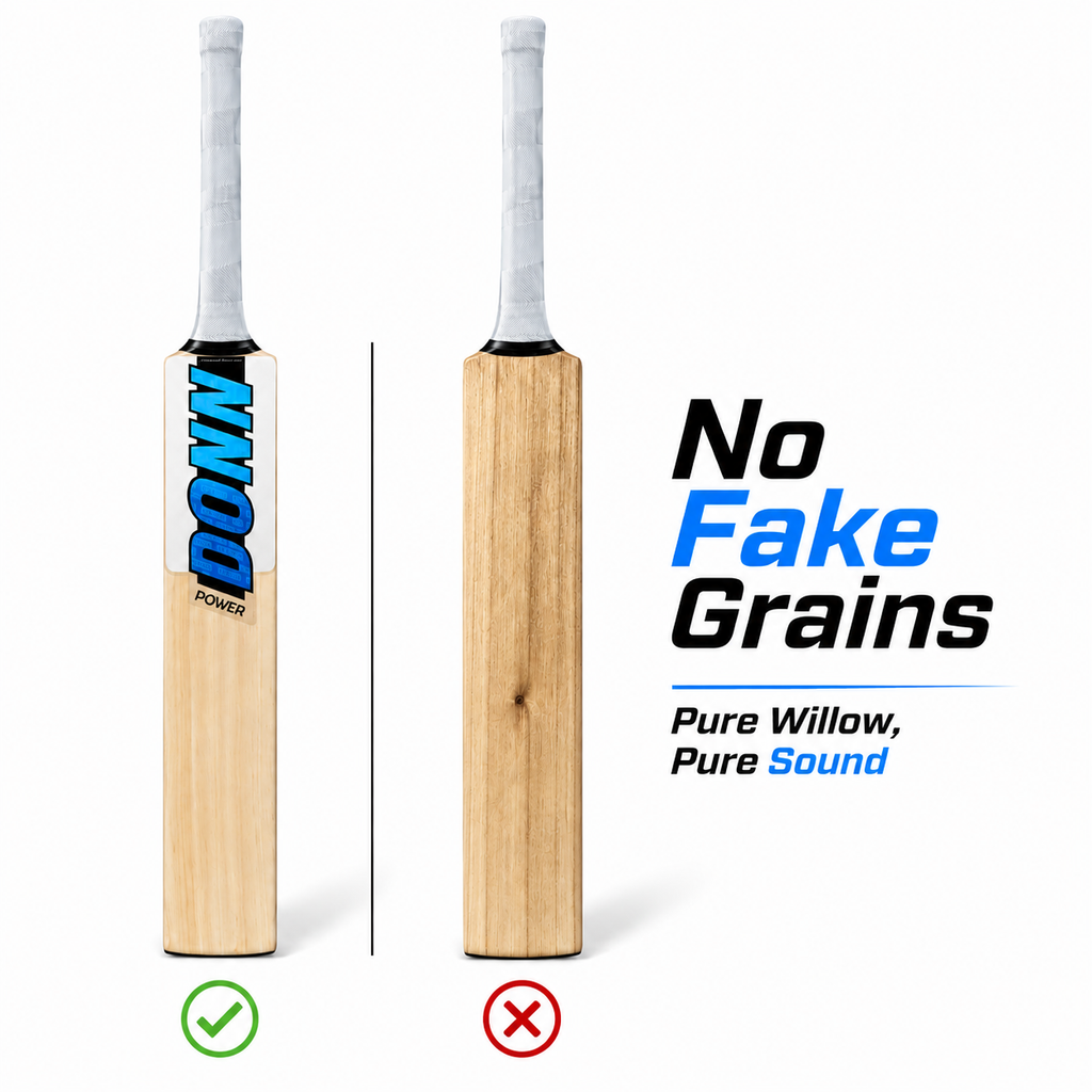 DONN Kashmir Willow Bat, Full Size, (With Grains)